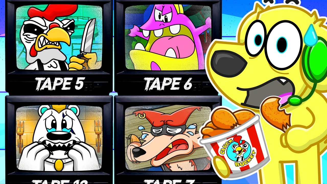 Unlocking ALL SECRET TAPES in Roblox Clucky's! (NEW ANIMATIONS) background