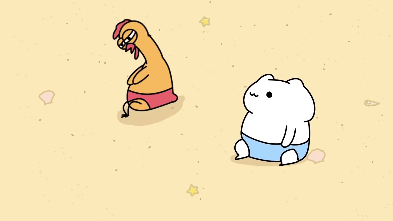 Bongo Cat Sunbathing @BongoCatandFriends