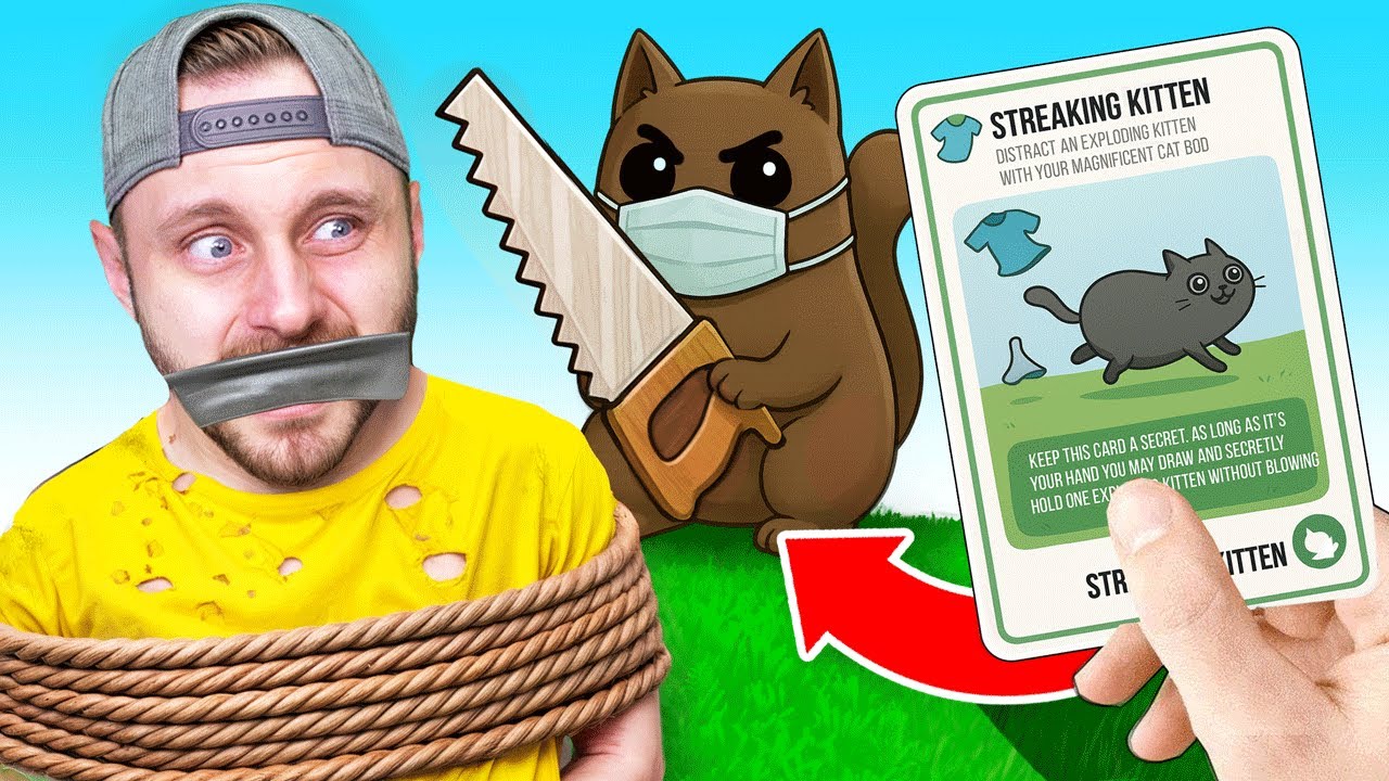 Trolling My Friends With Exploding Kittens background