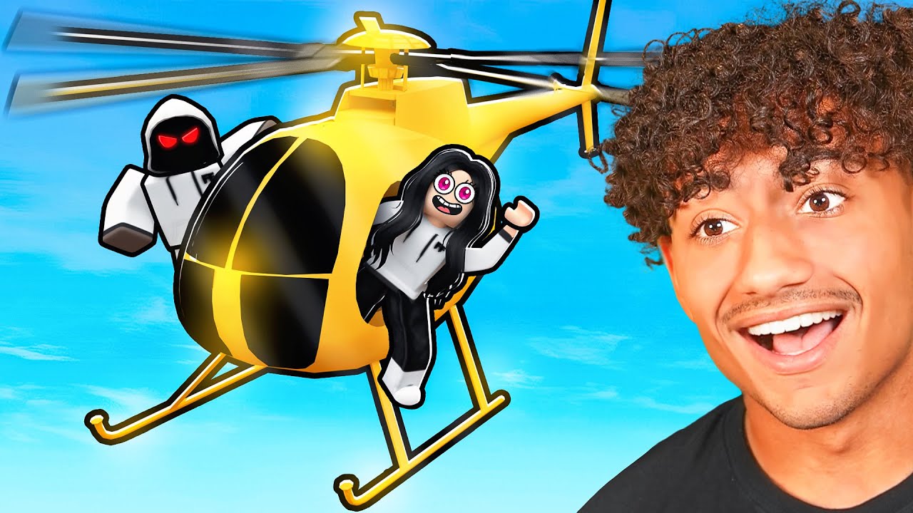 I Took My GIRLFRIEND On The *NEW* HELICOPTER In A Dusty Trip!! background