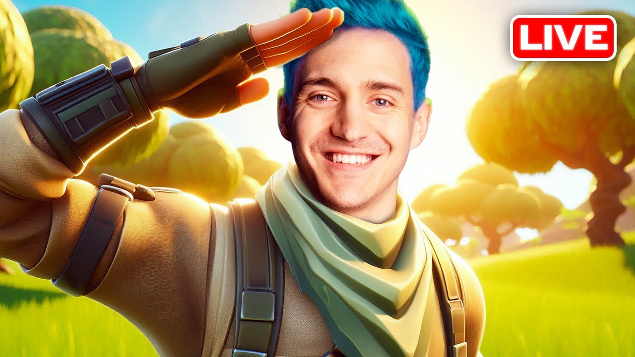 Back On The Fortnite Reload Grind ๐ด Live background