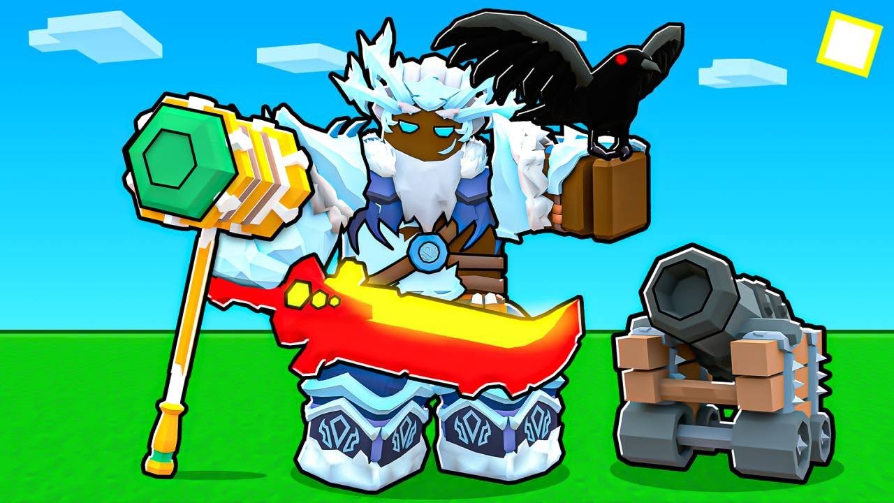 Roblox Bedwars But You Can CRAFT Your OWN KITS.. background