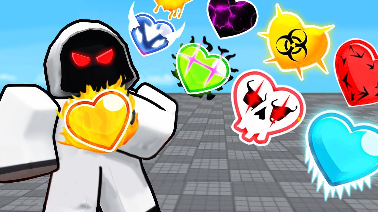 Roblox Blade Ball But There Are Custom Hearts.. background