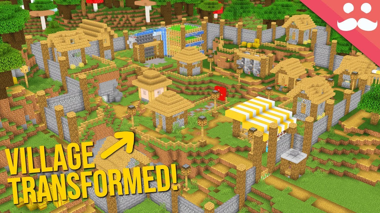 What if Villagers could do Redstone? background