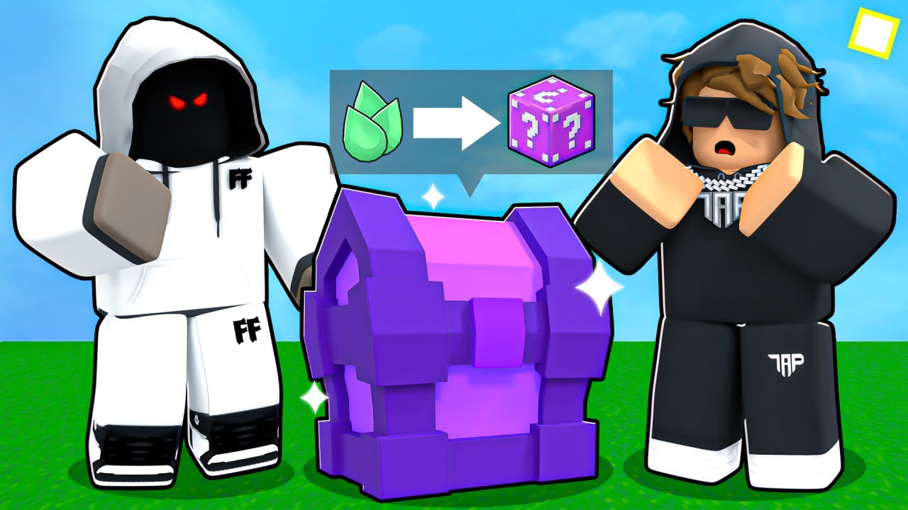 Bedwars, But You Can BUY LUCKY BLOCKS.. (Roblox Bedwars) background