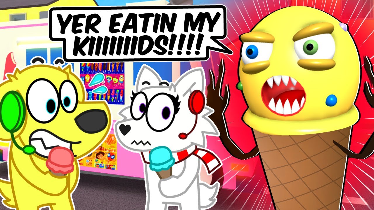 ESCAPE THE EVIL ICE CREAM ON ROBLOX Obby