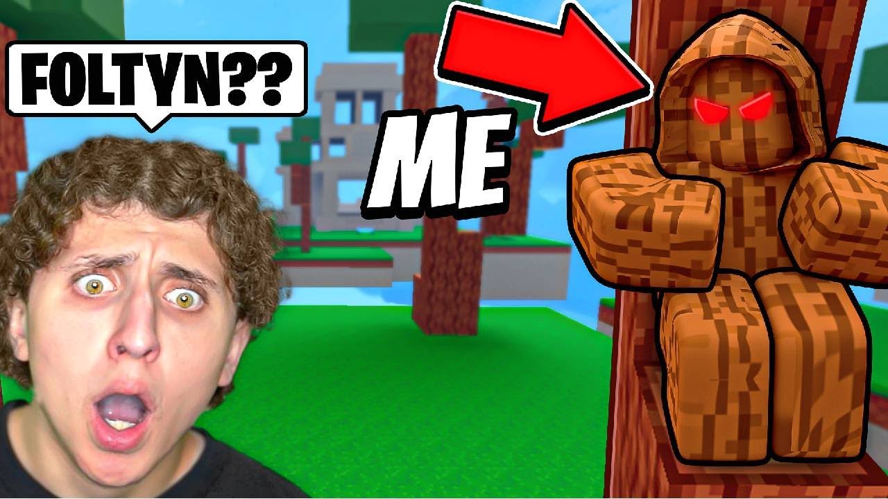 I Went UNDERCOVER In A Hide & Seek TOURNAMENT.. (Roblox Bedwars) background