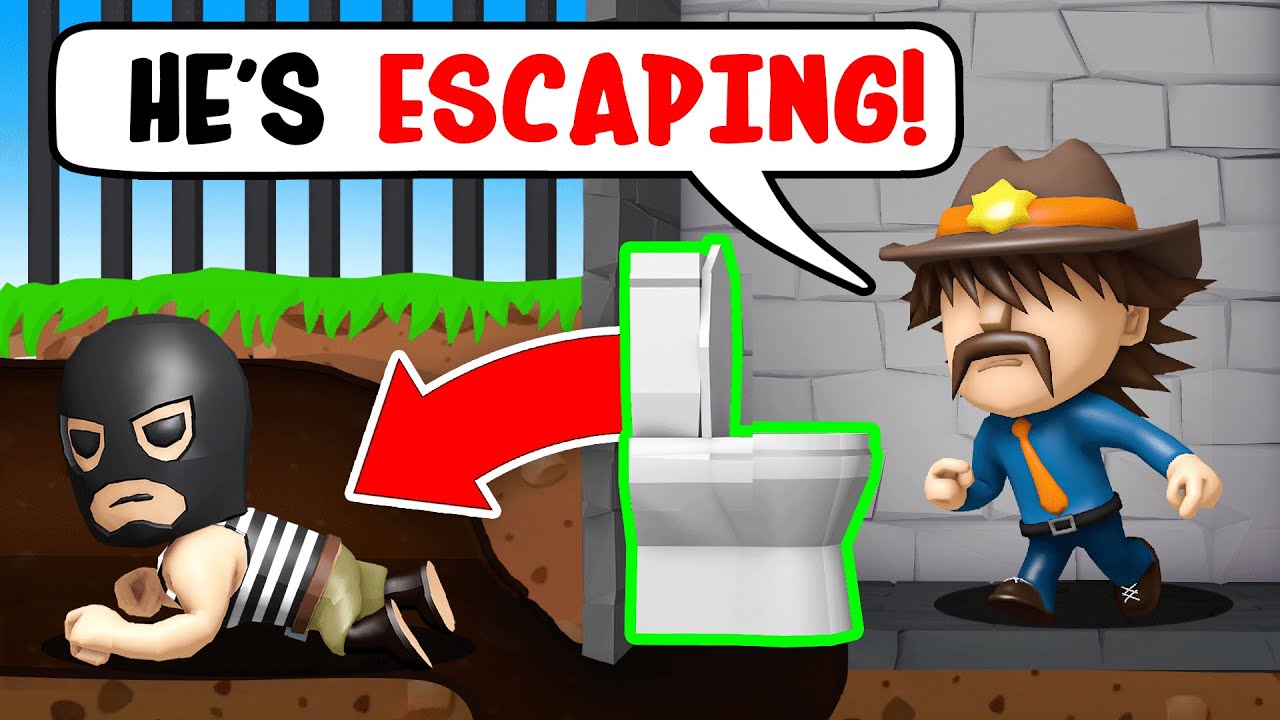 Escaping Out Of A Maximum Security Prison (Prison Life 2) background