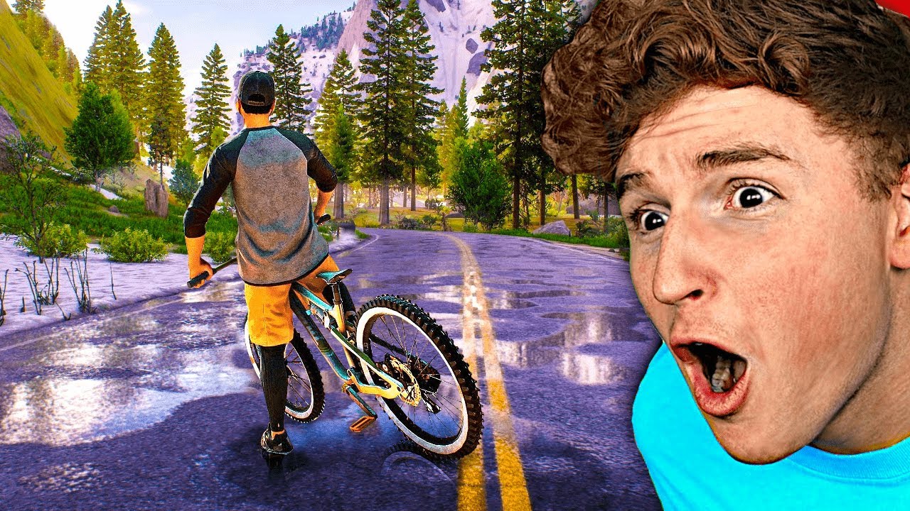 I Became A PRO BIKE RIDER In Ultra Realistic Game! backdrop