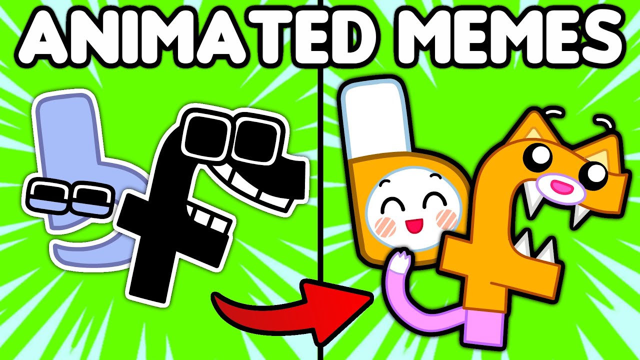 FUNNY ALPHABET LORE ANIMATED MEMES (ft. RAINBOW FRIENDS BABIES, LANKYBOX, & MORE!) background