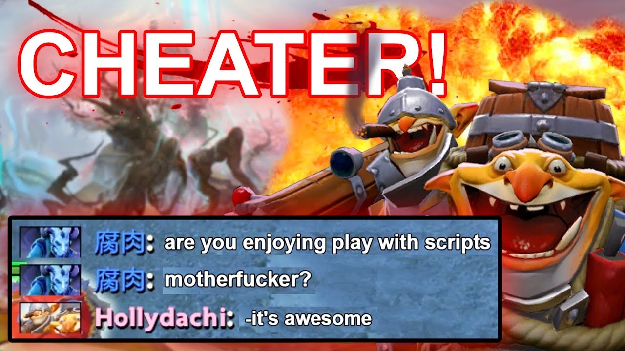 Dota 2 Cheater Detected - Techis with AUTO Remote Mines, MUST SEE!!!