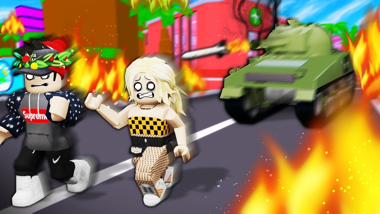 I used Roblox admin to SPAWN IN A TANK...