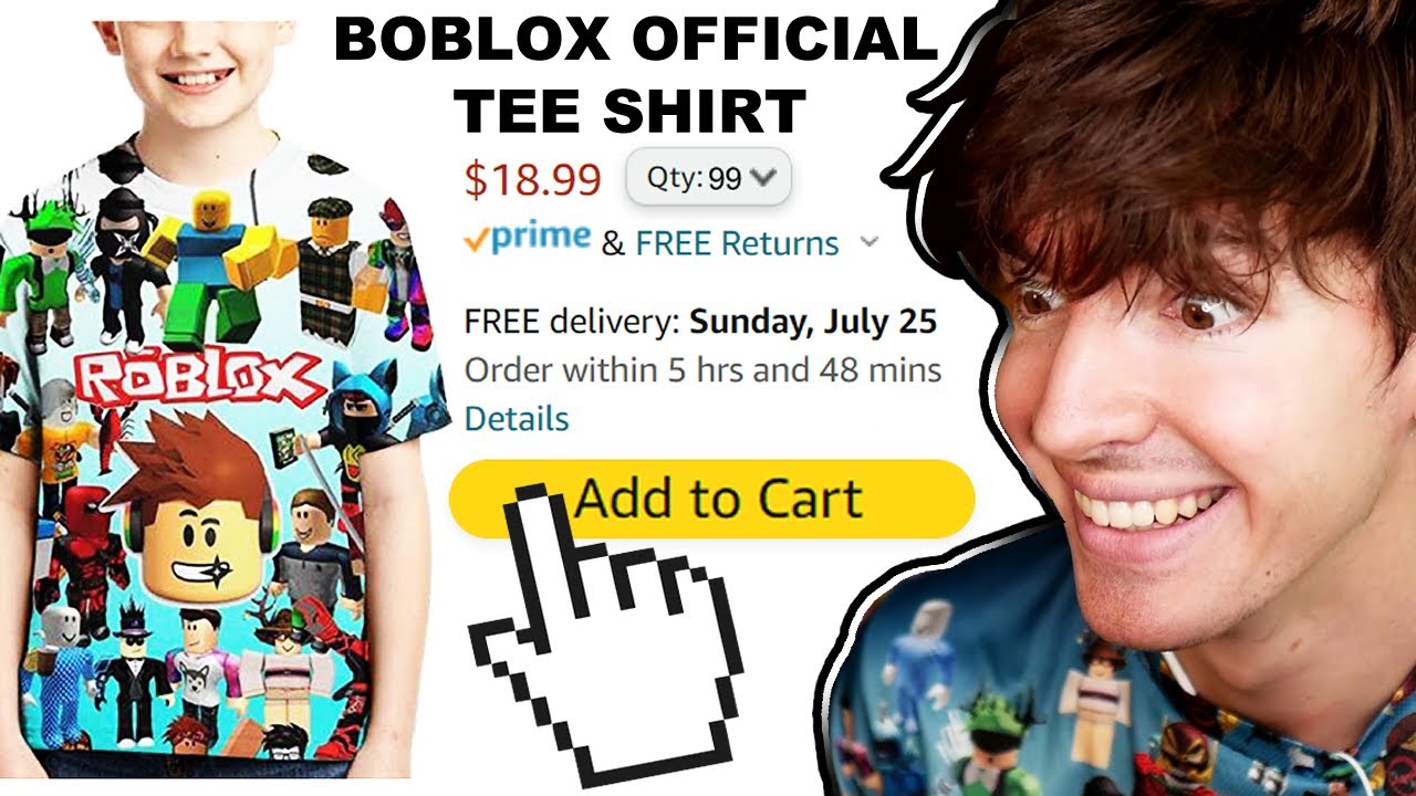 We bought the WORST Roblox merch... background