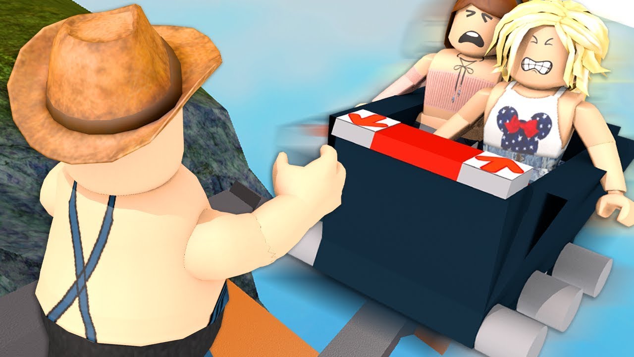 Pushing Roblox noobs out of their carts