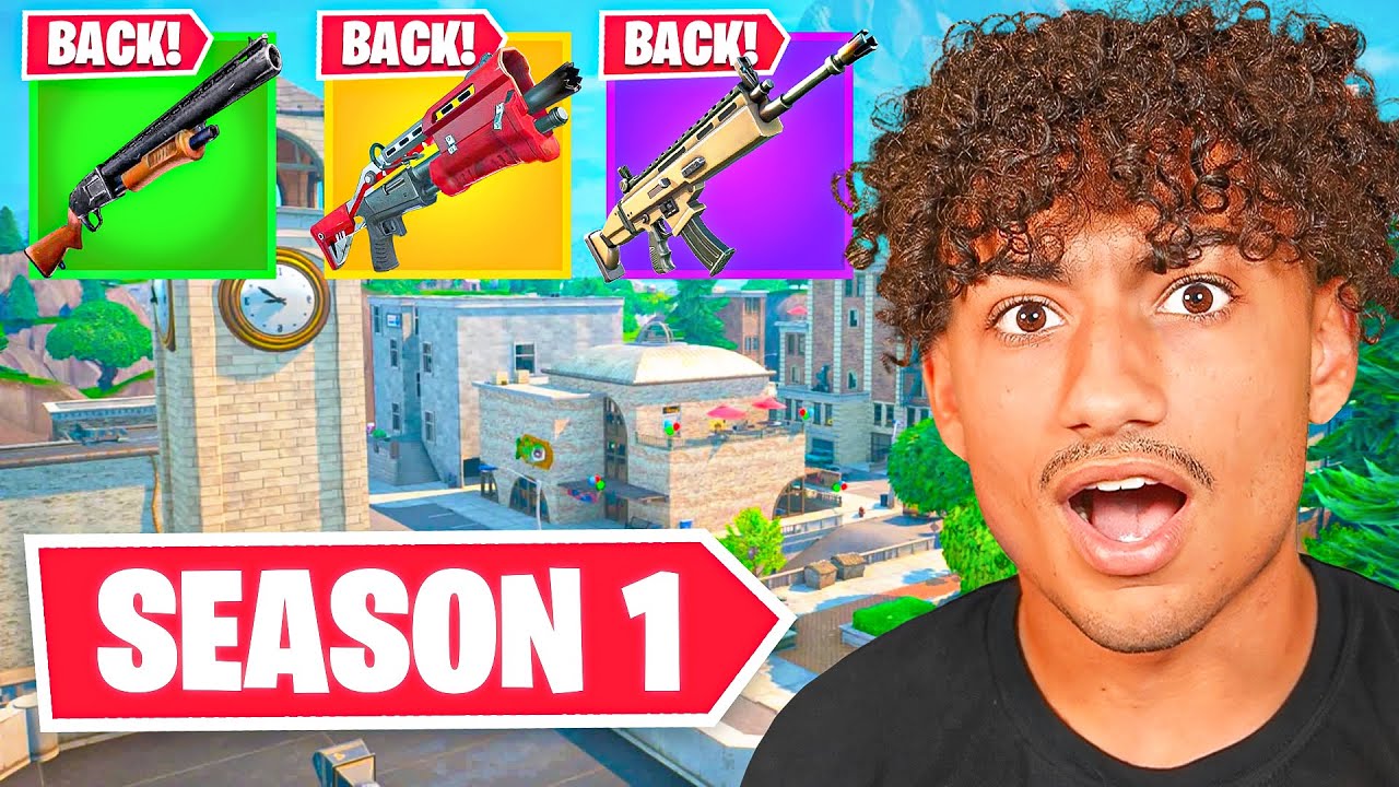The NEW OG FORTNITE UPDATE!! background