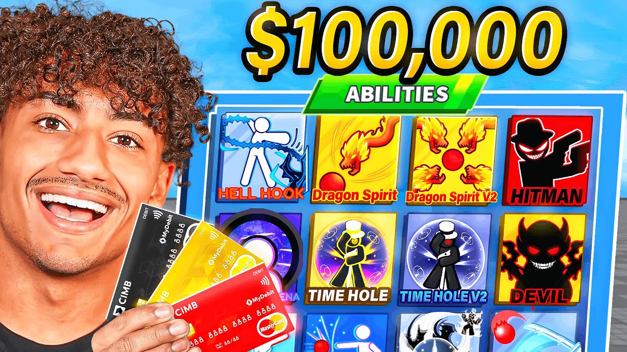 $1 Vs $100,000 Blade Ball Account!!
