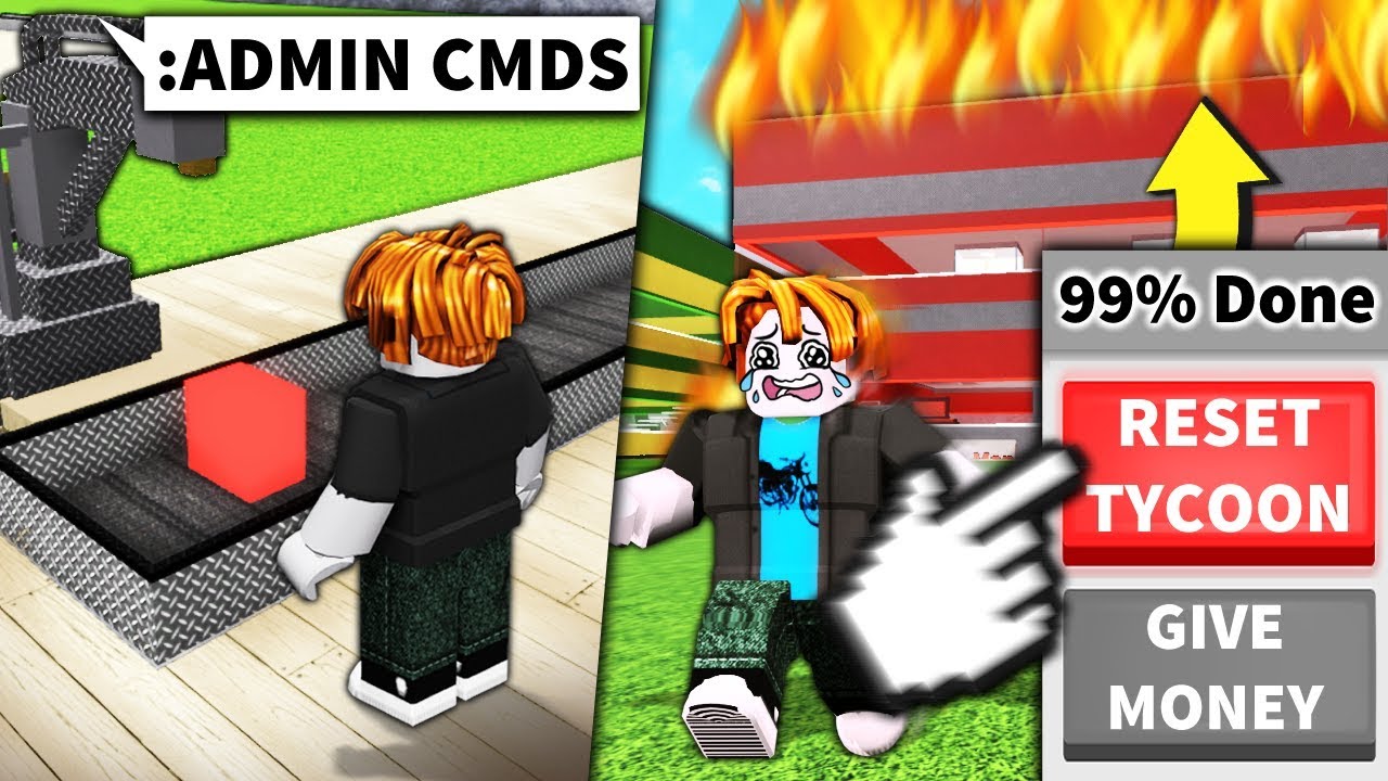 I made a Roblox TYCOON... and trolled everyone who played.. background