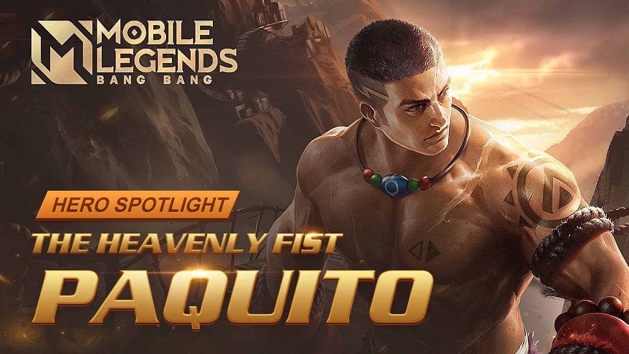 Hero Spotlight | Paquito | The Heavenly Fist | Mobile Legends: Bang Bang background