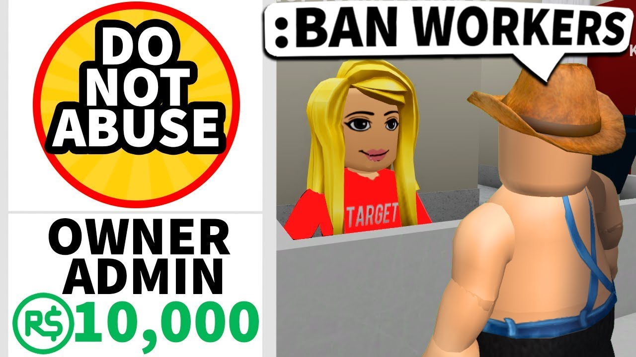 Roblox game sold OWNER ADMIN COMMANDS... (BIG MISTAKE) background
