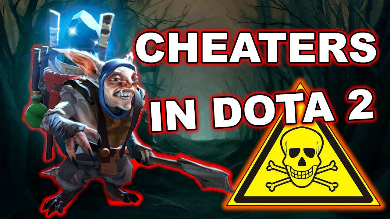Dota 2 Cheater Detected - Meepo using Rune Hack, scripts + Camera cheat! background