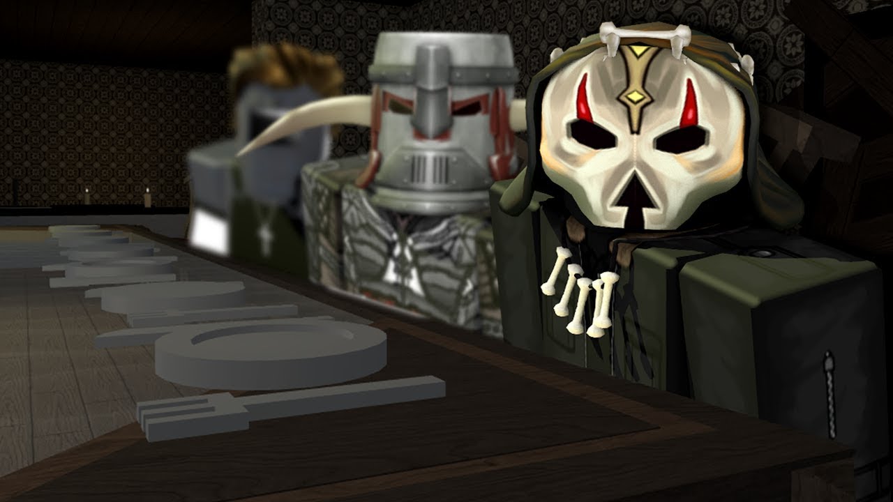 Roblox, a dinner with the Cult Family... background