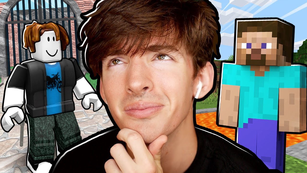 Roblox is better than Minecraft backdrop
