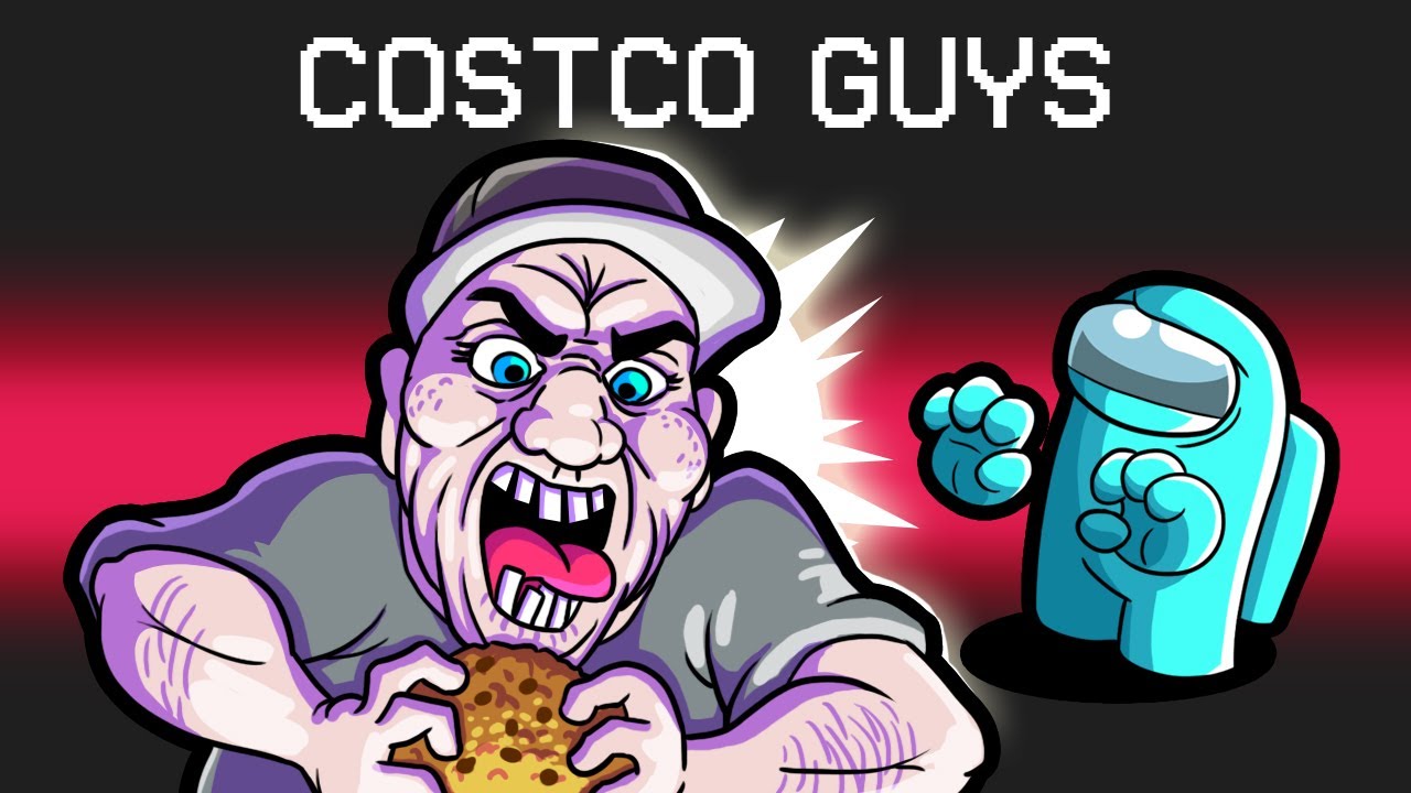 We're Costco Guys in Among Us background