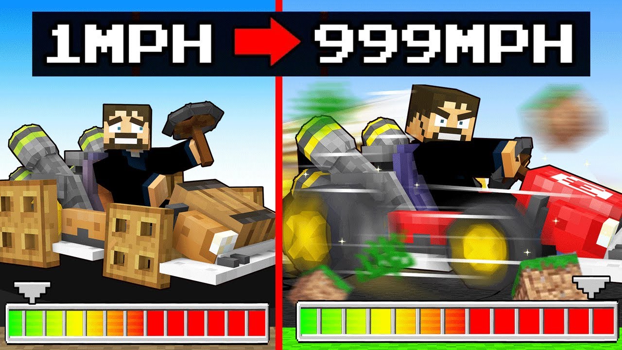 Becoming The Fastest Player in Minecraft background