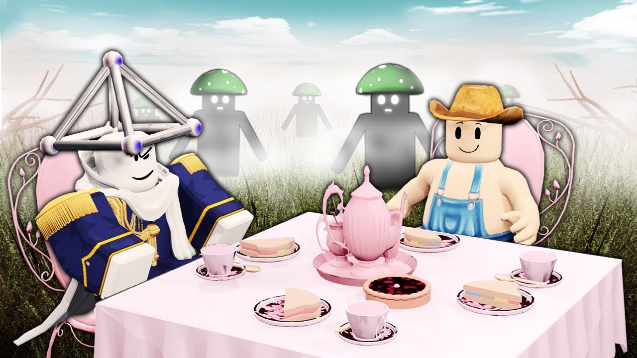 Roblox's disturbing tea party... background