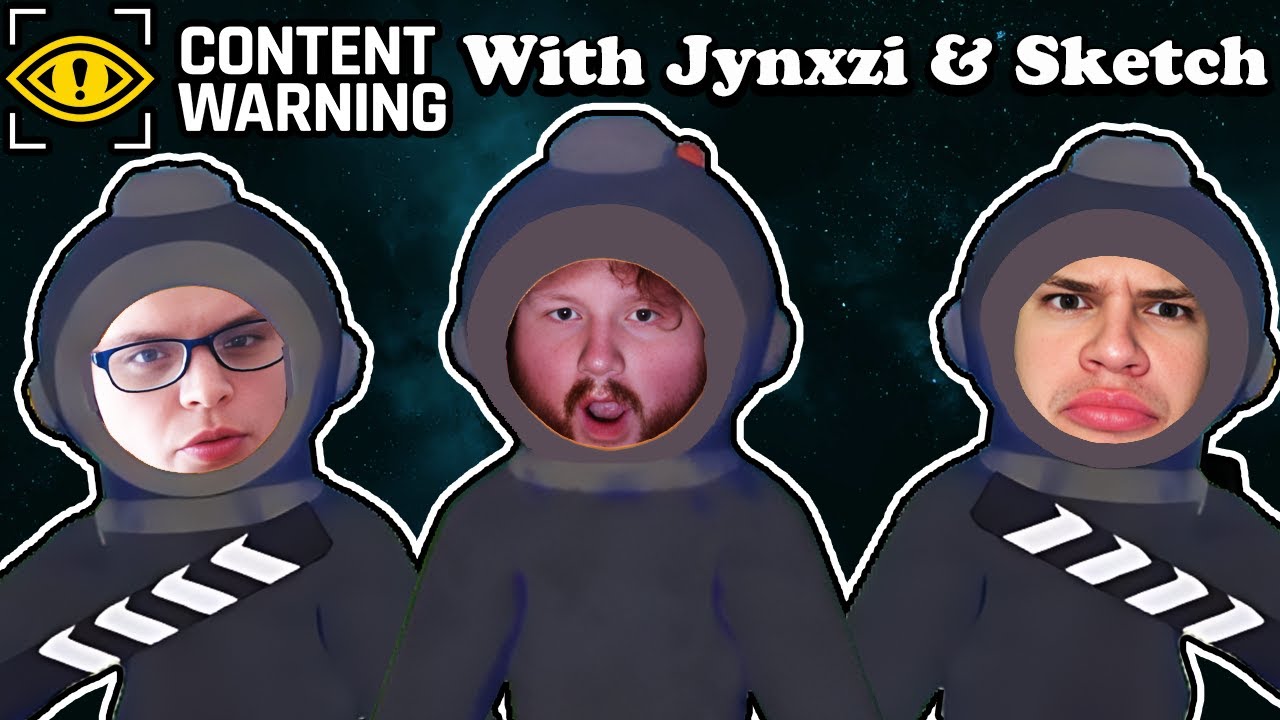 Content Warning with the Boys (Jynxzi and Sketch) backdrop
