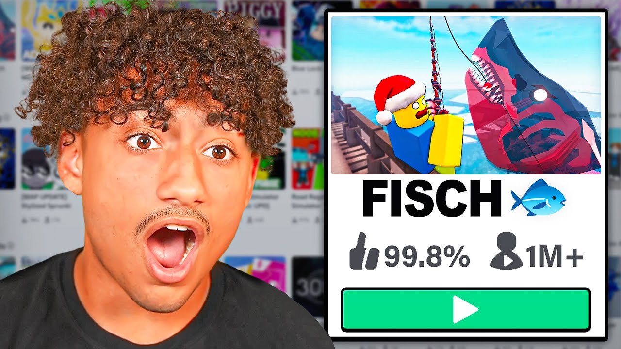 PLAYING THE #1 ROBLOX GAME!! background