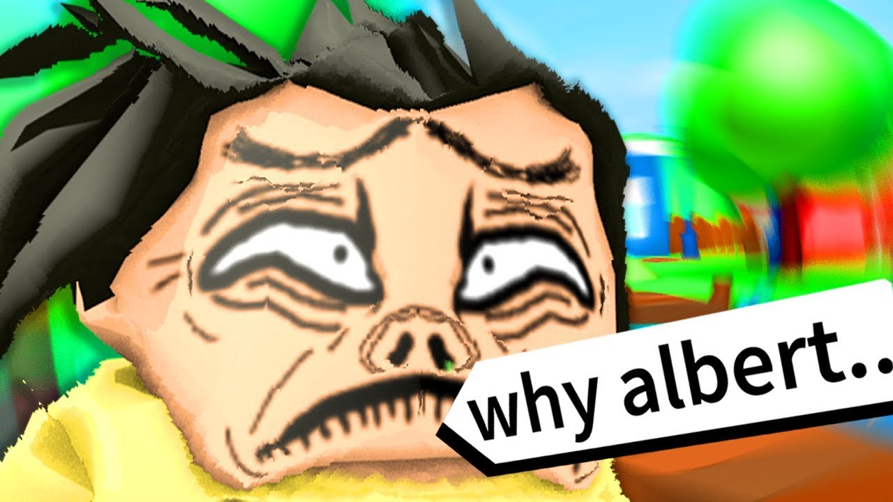 i met albert/flamingo on Roblox and he was RUDE...