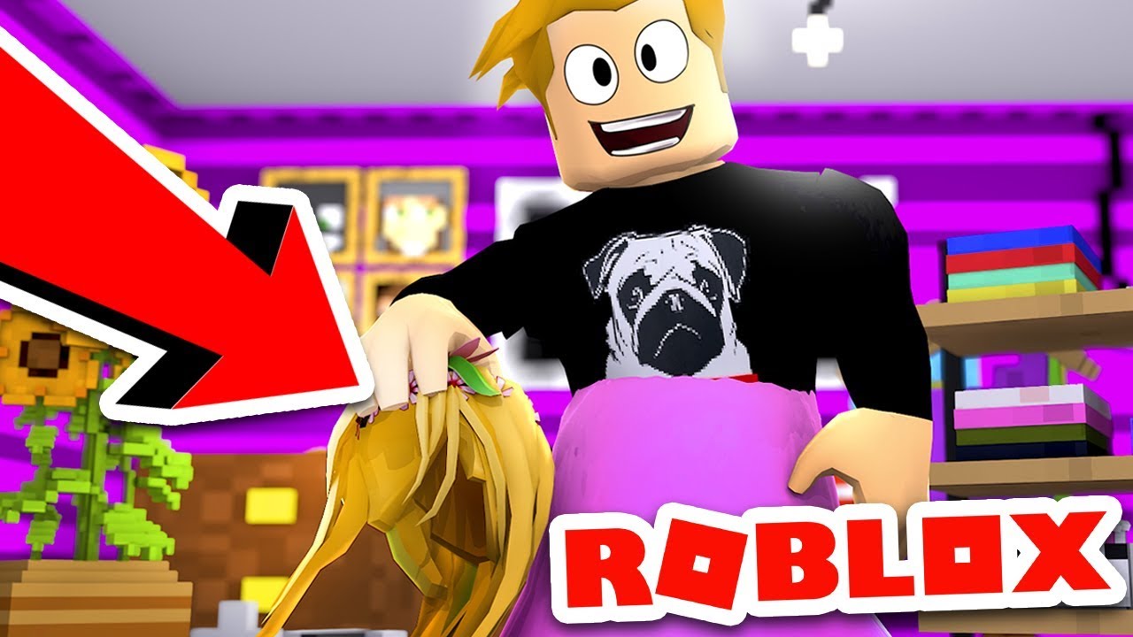 PRETENDING TO BE A GIRL IN ROBLOX
