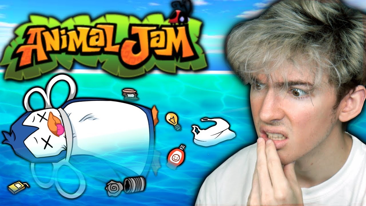 Albert plays ANIMAL JAM background