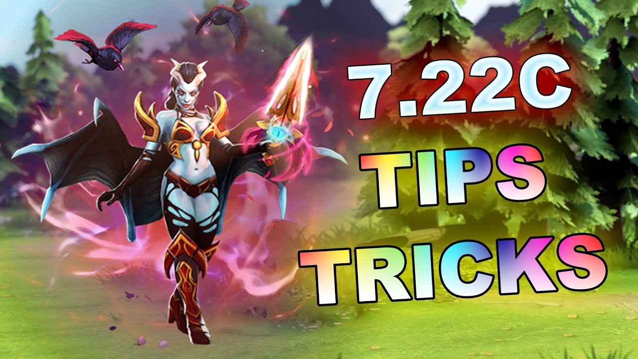 NEW Dota 2 Tips and Tricks! 7.22c background