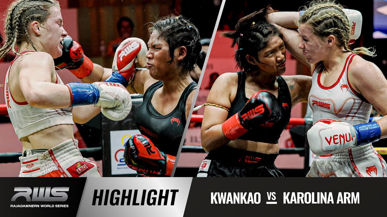 Highlight l Kwankao vs. Karolina Arm l ขวัญข้าว vs. แคโรไลน่า อาร์ม l RWS