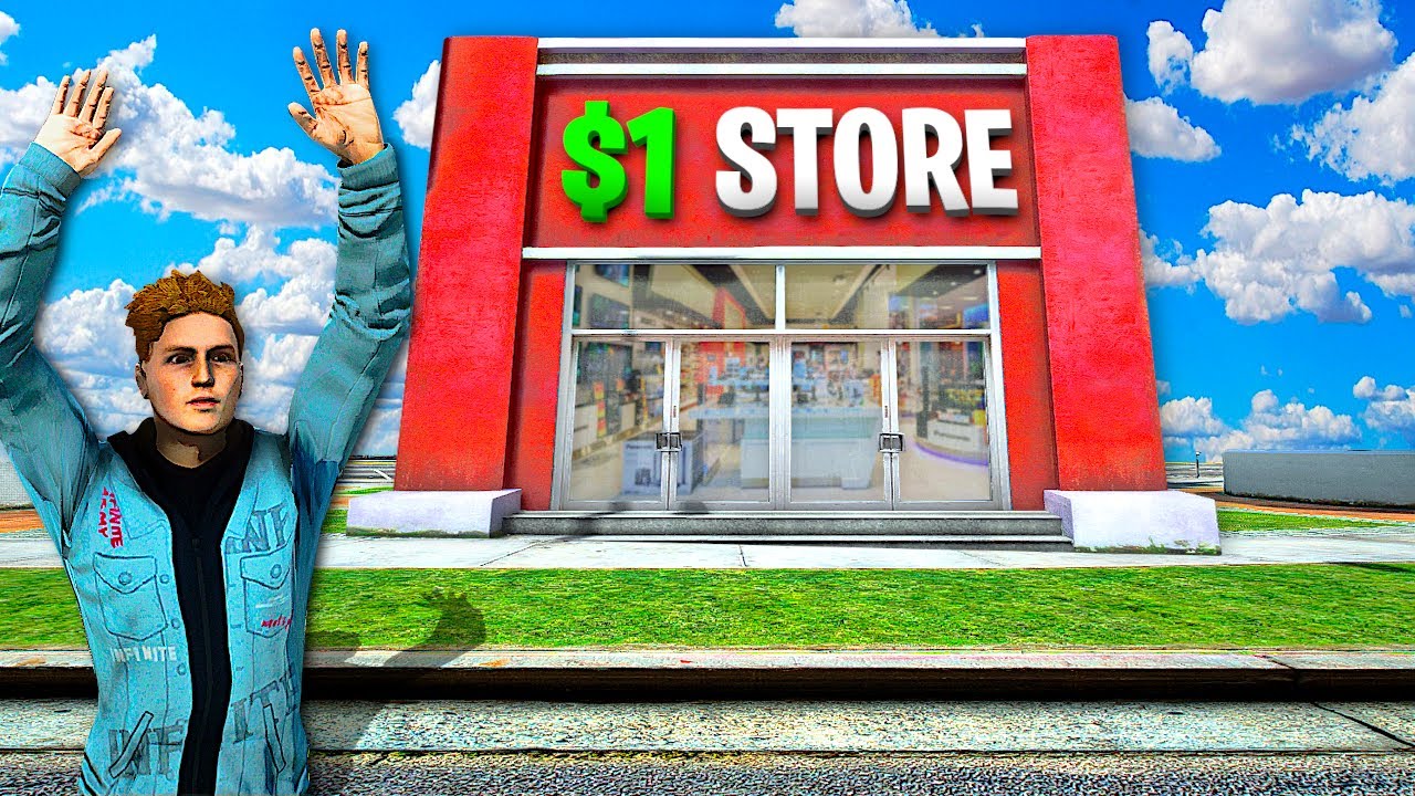 I Opened A $1 STORE In GTA 5! background