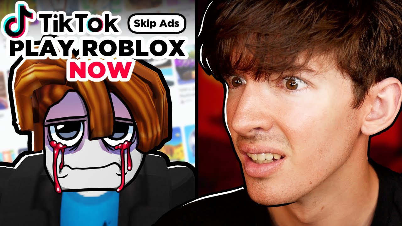 Roblox’s weird TikTok ads... background
