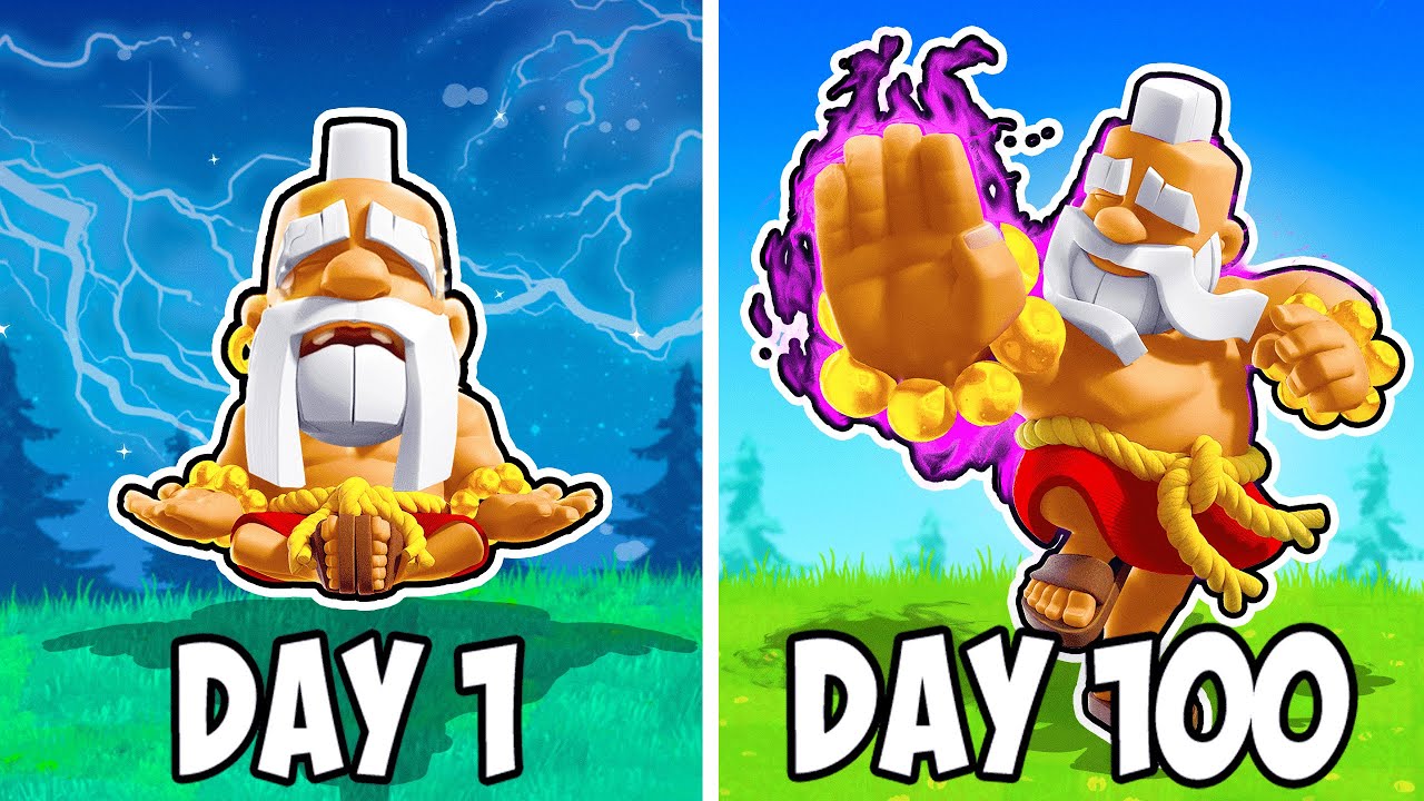 Trolling My Friends With The Monk Card! (Clash Royale) background