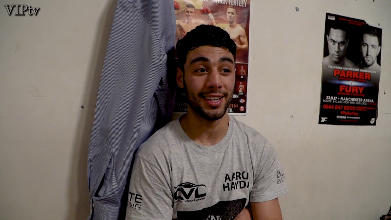 VIPtv talks to Aaron Hayden who makes his debut on 30th March