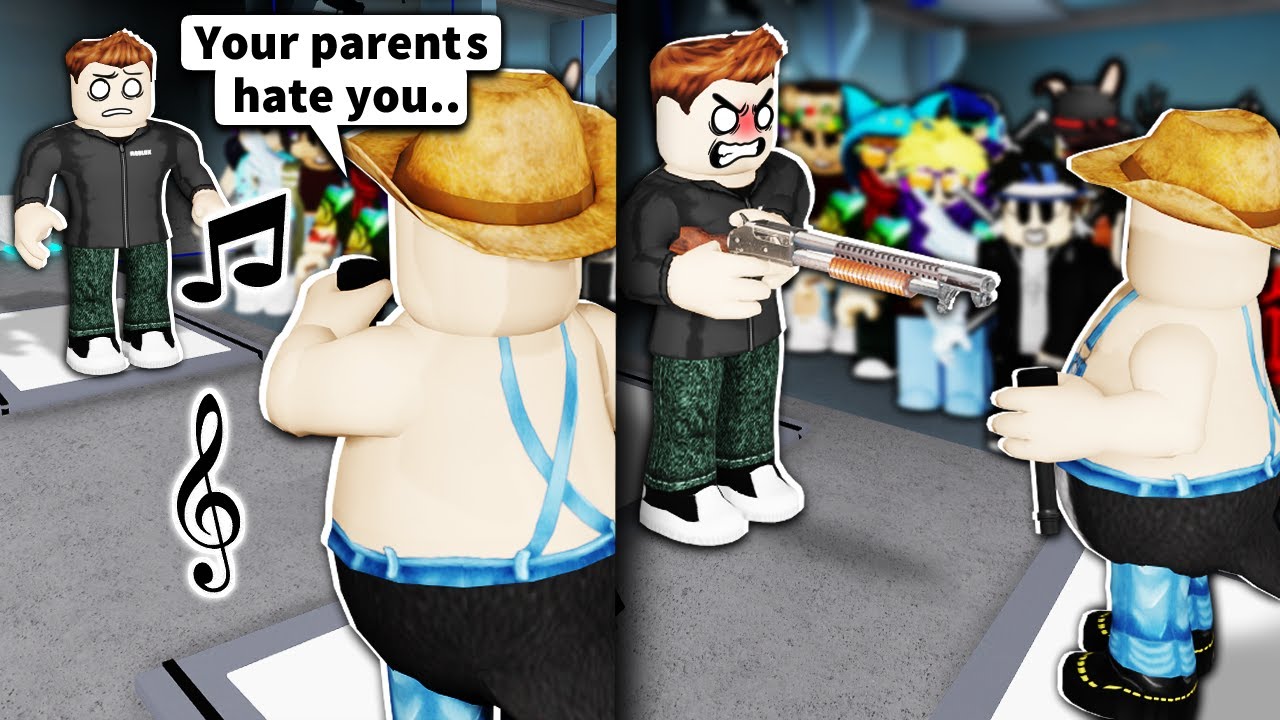 I roasted a Roblox noob and then he threatened me... background