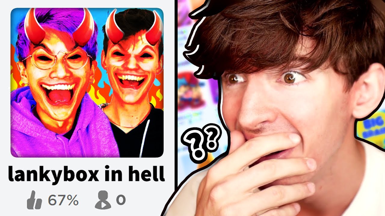 Playing Roblox YouTuber’s weird fan games...