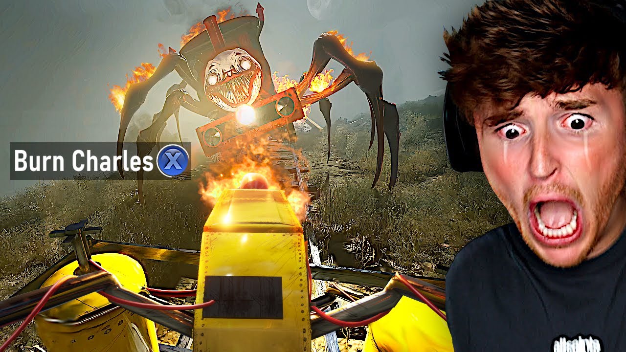 I BURNED Choo-Choo Charles Alive! (Part 3) background
