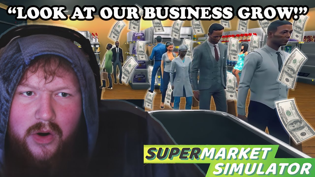 Growing the Business (Supermarket Simulator) background