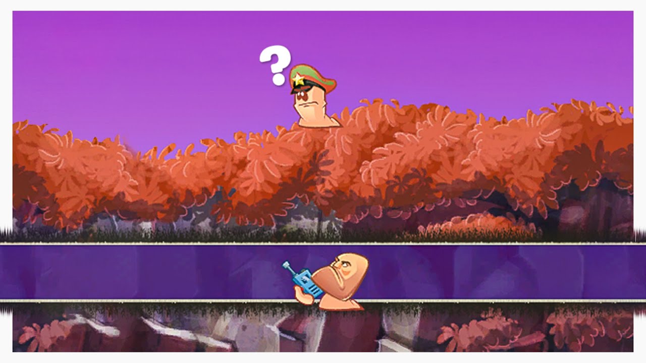 The Most Sane Worms Video on YouTube background