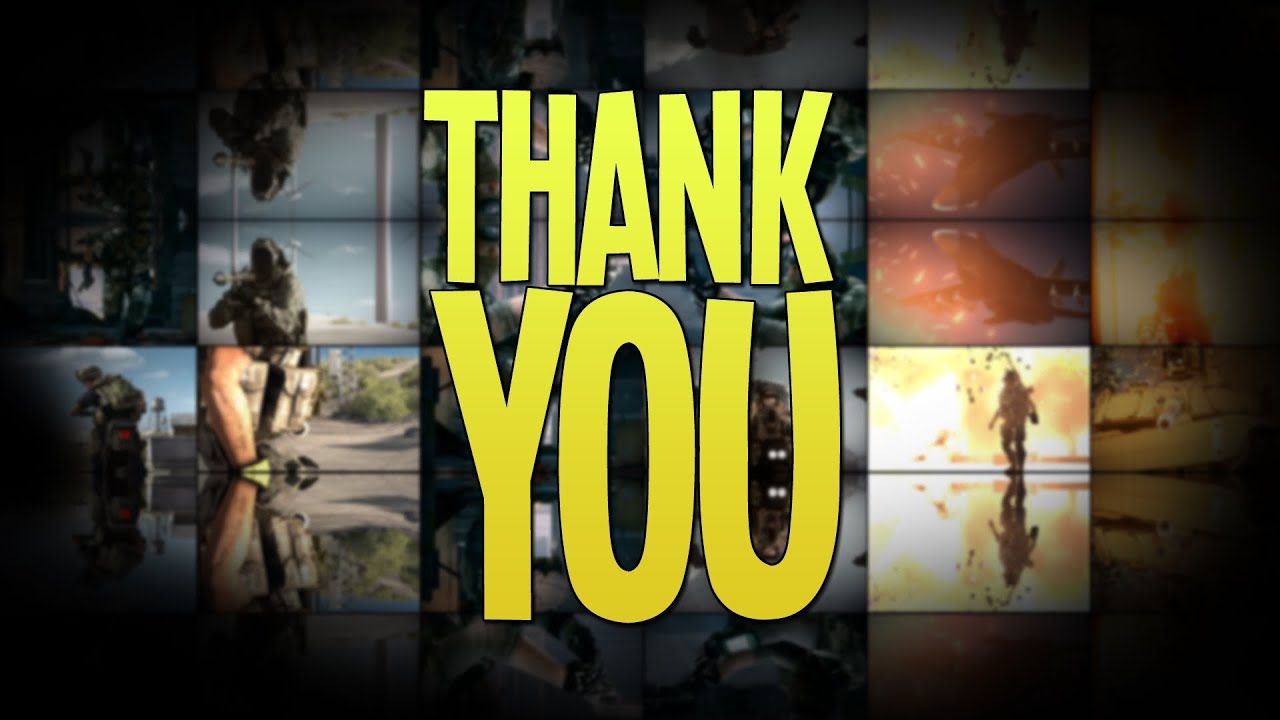 THANK YOU background