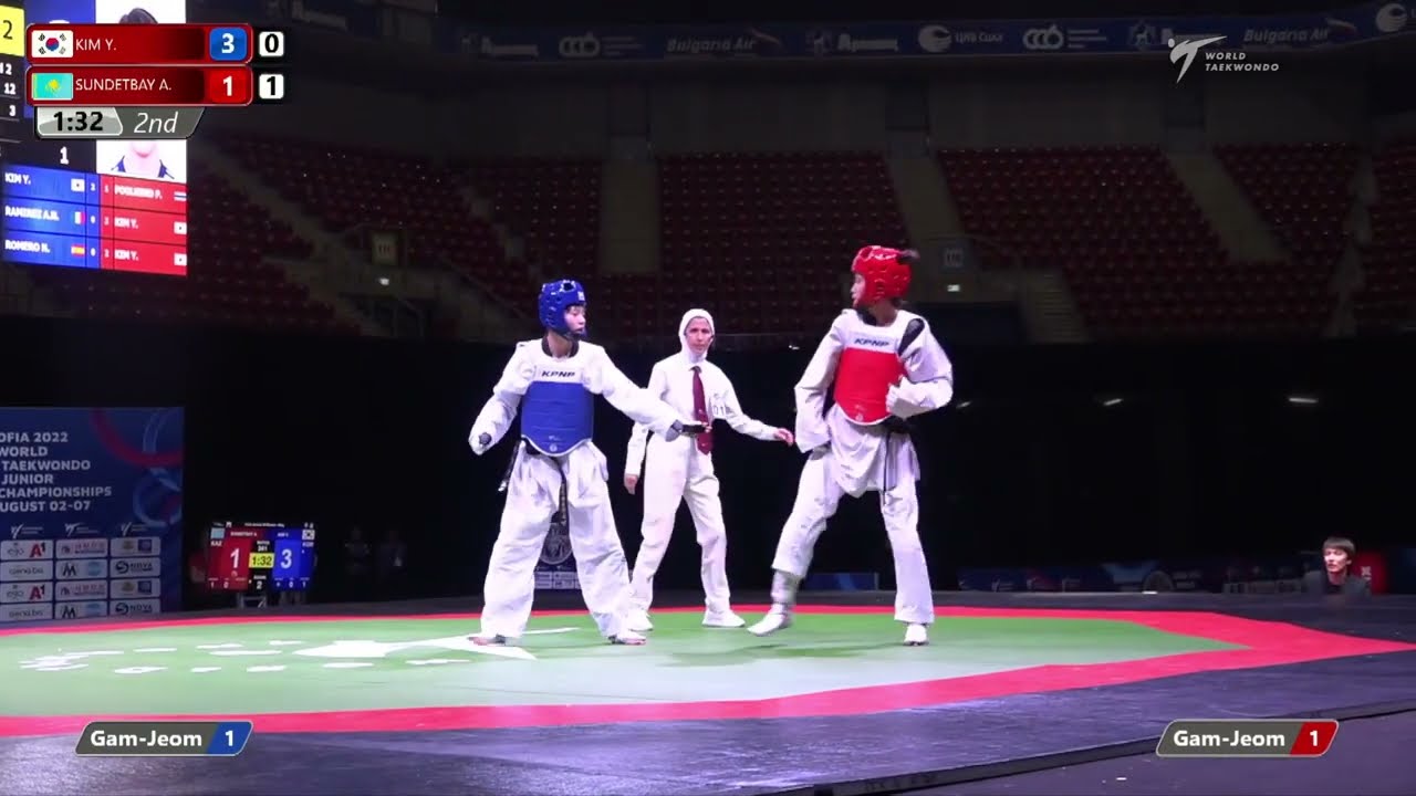 341 F Women 46kg KOR KIM Y KAZ SUNDETBAY A