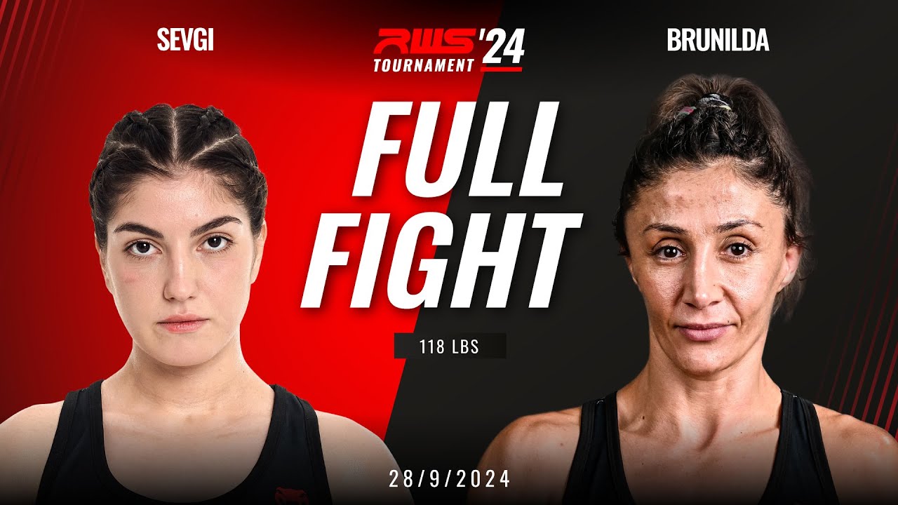 Full Fight l Sevgi Venum Muay Thai vs Brunilda Dushku I RWS background