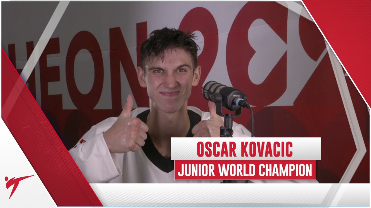 DAY 5 INTERVIEW OSCAR KOVACIC -78KG JUNIOR WORLD CHAMPION 2024 CHUNCHEON