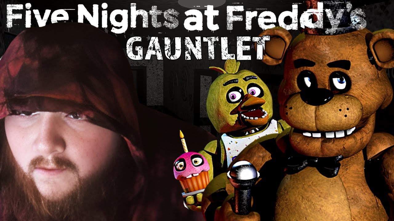First FNAF Gauntlet Attempt background